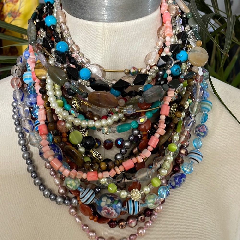 Beaded necklace bundle
